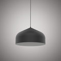 1 Lights P50817-WH-BK Matte Black Outside/White Inside  Dimmable 60W