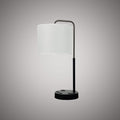 1 Lights TL4770-BK-BK Matte Black  Dimmable 60W