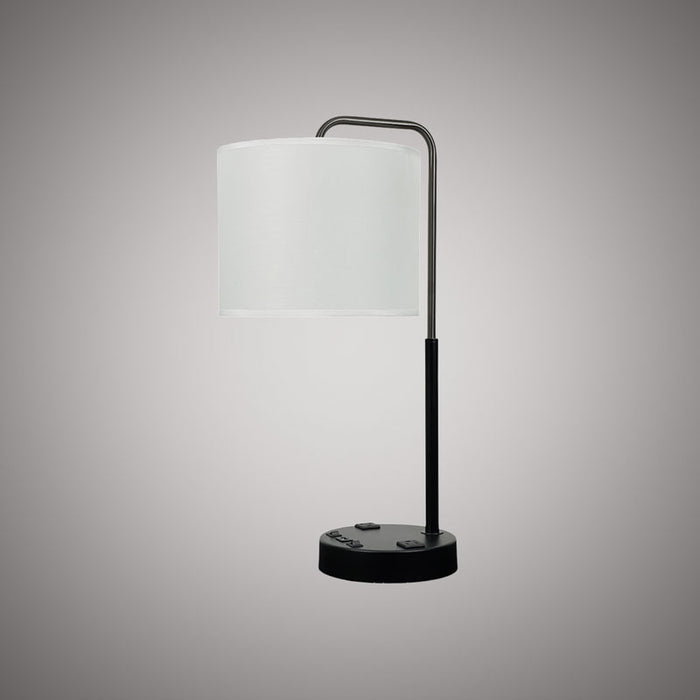 1 Lights TL4770-BK-BK Matte Black  Dimmable 60W