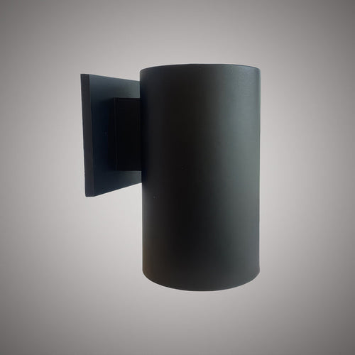 1 Lights 7-in exterior wall light Black  Dimmable