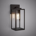 1 Lights Terra 14-in wall light  Black powder Coated  Dimmable 60W