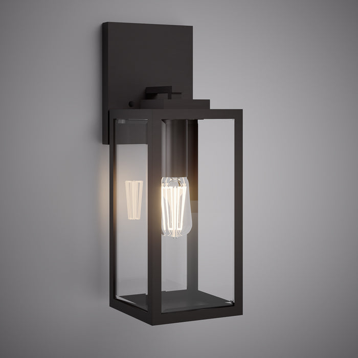 1 Lights Terra 17-in wall light  Black powder Coated  Dimmable 60W