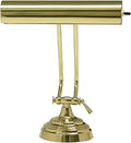 10.5-inch Piano/desk Polished Brass Desk Lamp