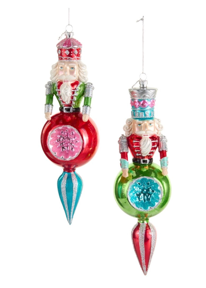 10.5" Nutcracker Reflector Ornament