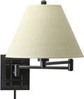 11-inch Arm Oil Rubbed Bronze Direct Wire Wall Swing Lamp