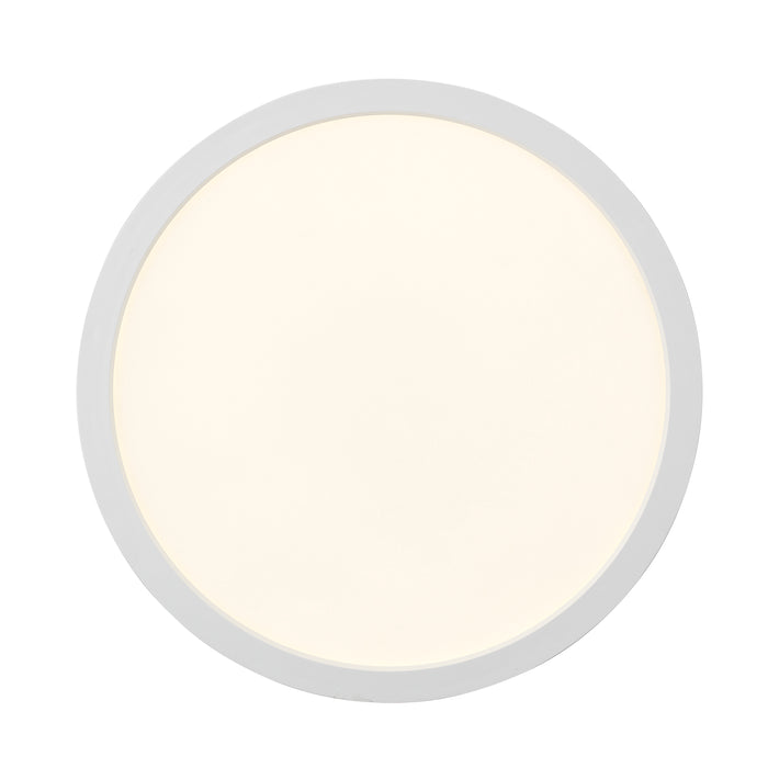 11-inch White Wall Light