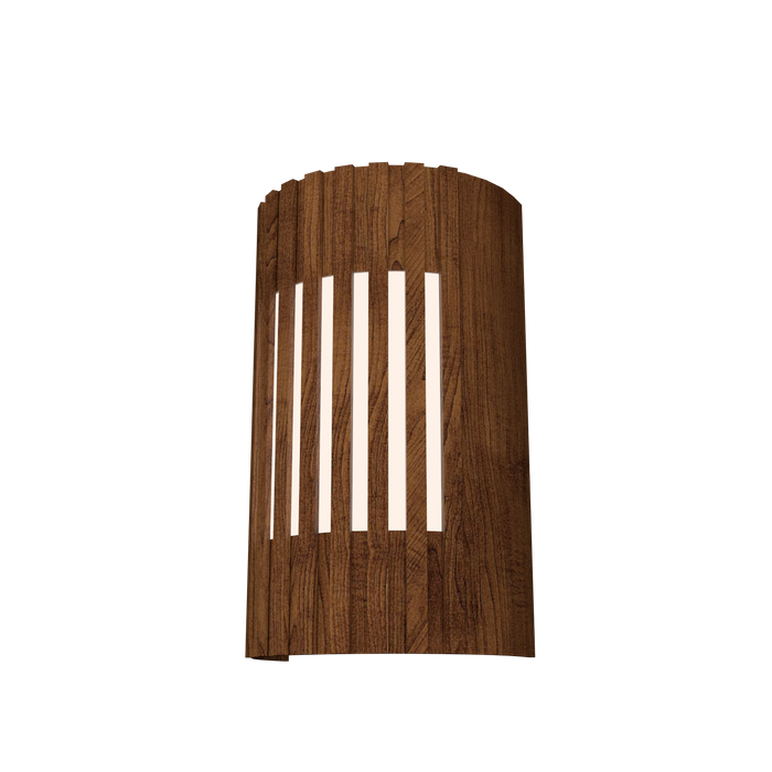 11.81'' Contemporary Slatted Accord Wall Lamp Light