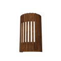 11.81'' Contemporary Slatted Accord Wall Lamp Light