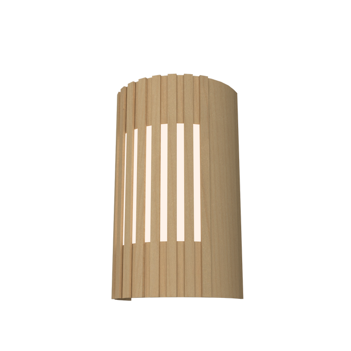 11.81'' Contemporary Slatted Accord Wall Lamp Light