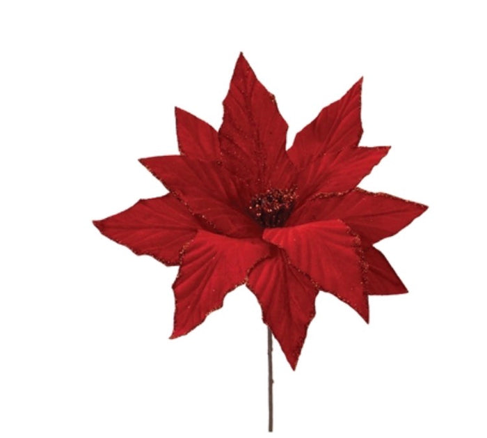 12” POINSETTIA PICK