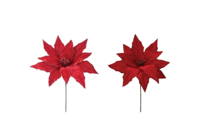 12” POINSETTIA PICK