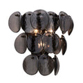 12'' Uroko 3 Light Black Nickel Wall Sconce