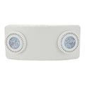 12.25-inch White Emergency Light
