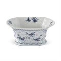 13 Inch Blue & White Floral Footbath