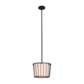 13'' Pacifica 1 Light Bronze Pendant