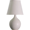 13.5-inch Scatchard Matte White Accent Table Lamp