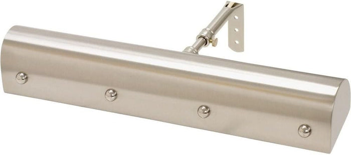 14-inch Classic Traditional Black Polished Nickel Ball Plug-In Picture Light