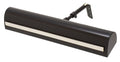 14-inch Classic Traditional Black Polished Nickel Strap Plug-In Picture Light