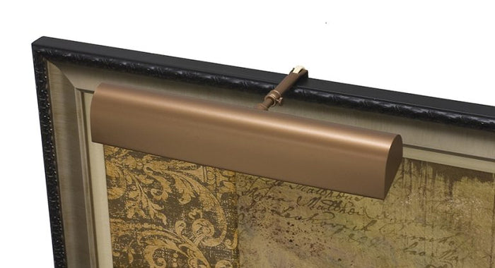 14-inch Classic Traditional Bronze Plug-In Picture Light