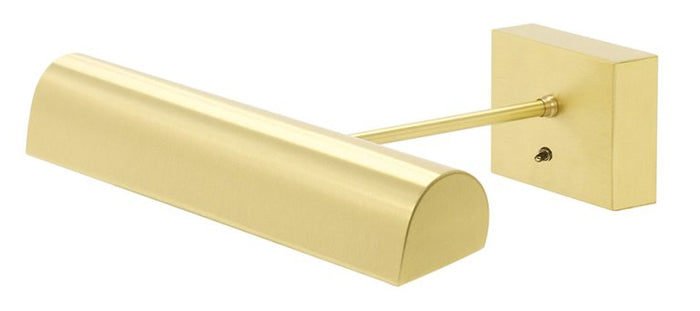 14-inch Classic Traditional Satin Brass Battery Picture Light