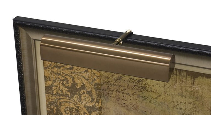 14-inch Classic Traditional Statuary Bronze Plug-In Picture Light