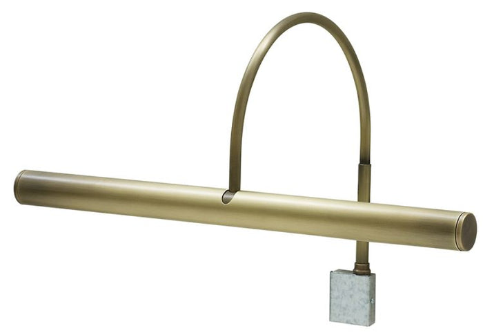 14-inch Slim-Line Antique Brass Plug-In Picture Light