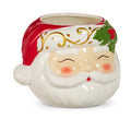 15" Santa Head Container