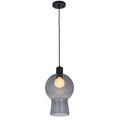 16'' Cores 1 Light Matte Black Pendant