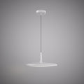 16-in Pendant Matte White  Dimmable 33W
