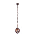 16.75'' Ambassador 1 Light Copper Patina Pendant
