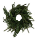 16"DIA MIXED PINE GREEN CANDLERING