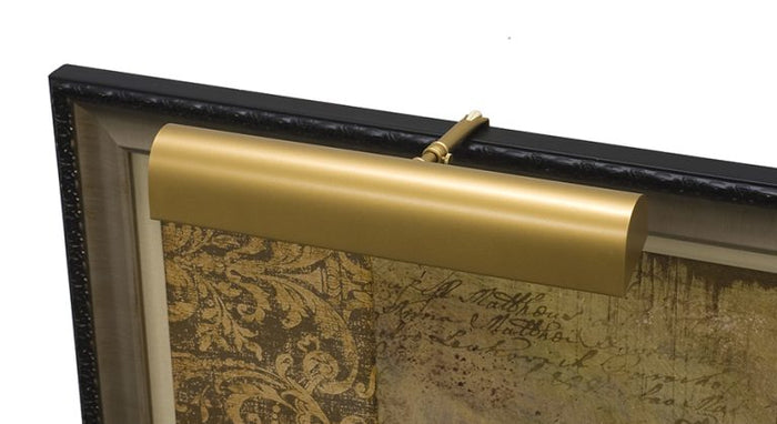 18-inch Classic Traditional Gold Plug-In Picture Light