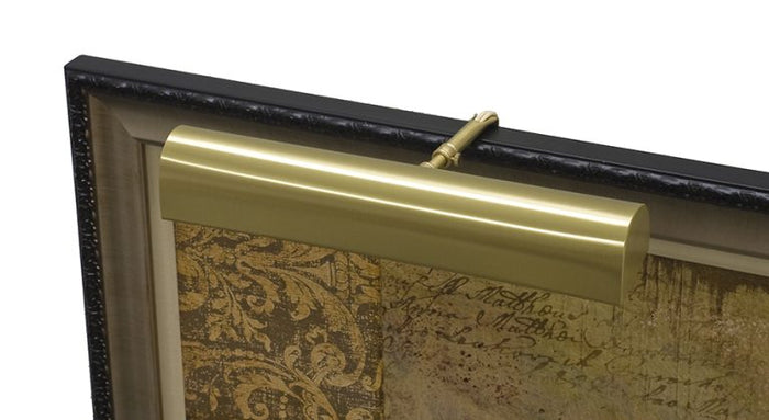 18-inch Classic Traditional Satin Brass Plug-In Picture Light