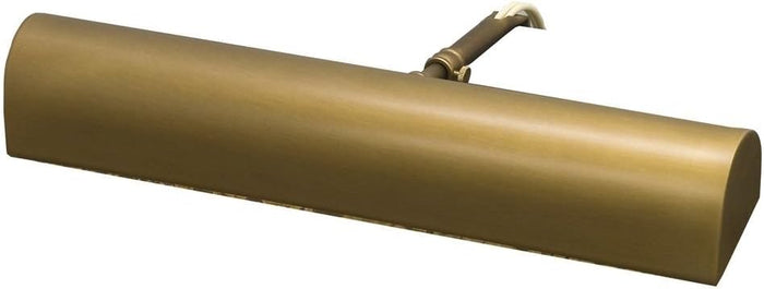 18-inch Classic Traditional Weathered Brass in-Line Hi-Lo Switch Plug-In Picture Light