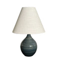 19-inch Scatchard Eggplant Accent Table Lamp