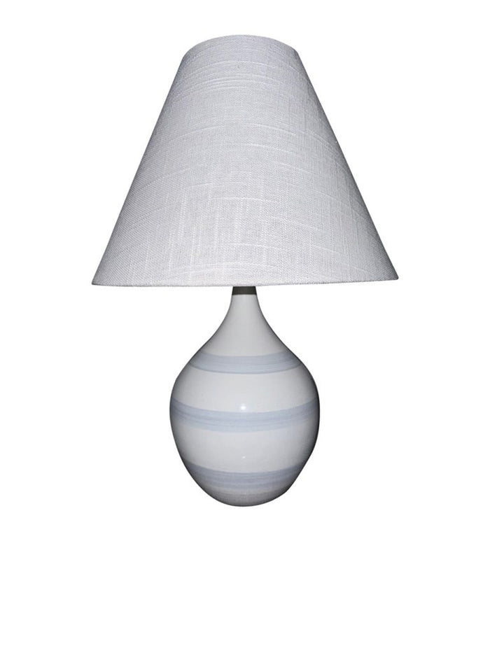 19-inch Scatchard Gray Sky Accent Table Lamp