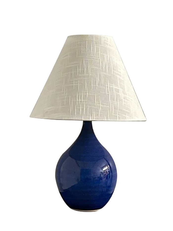 19-inch Scatchard Imperial Blue Accent Table Lamp
