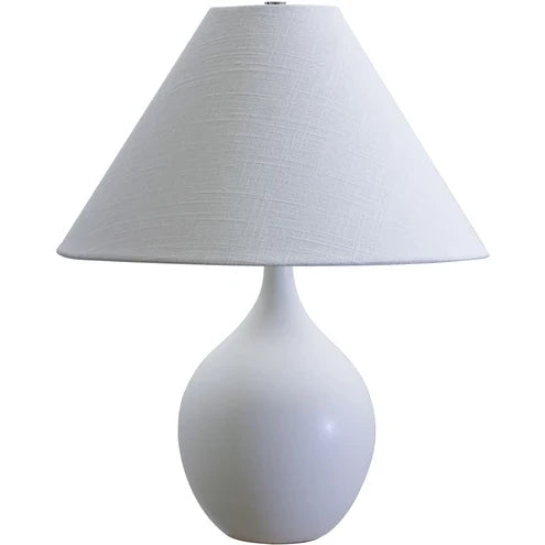 19-inch Scatchard Oatmeal Accent Table Lamp