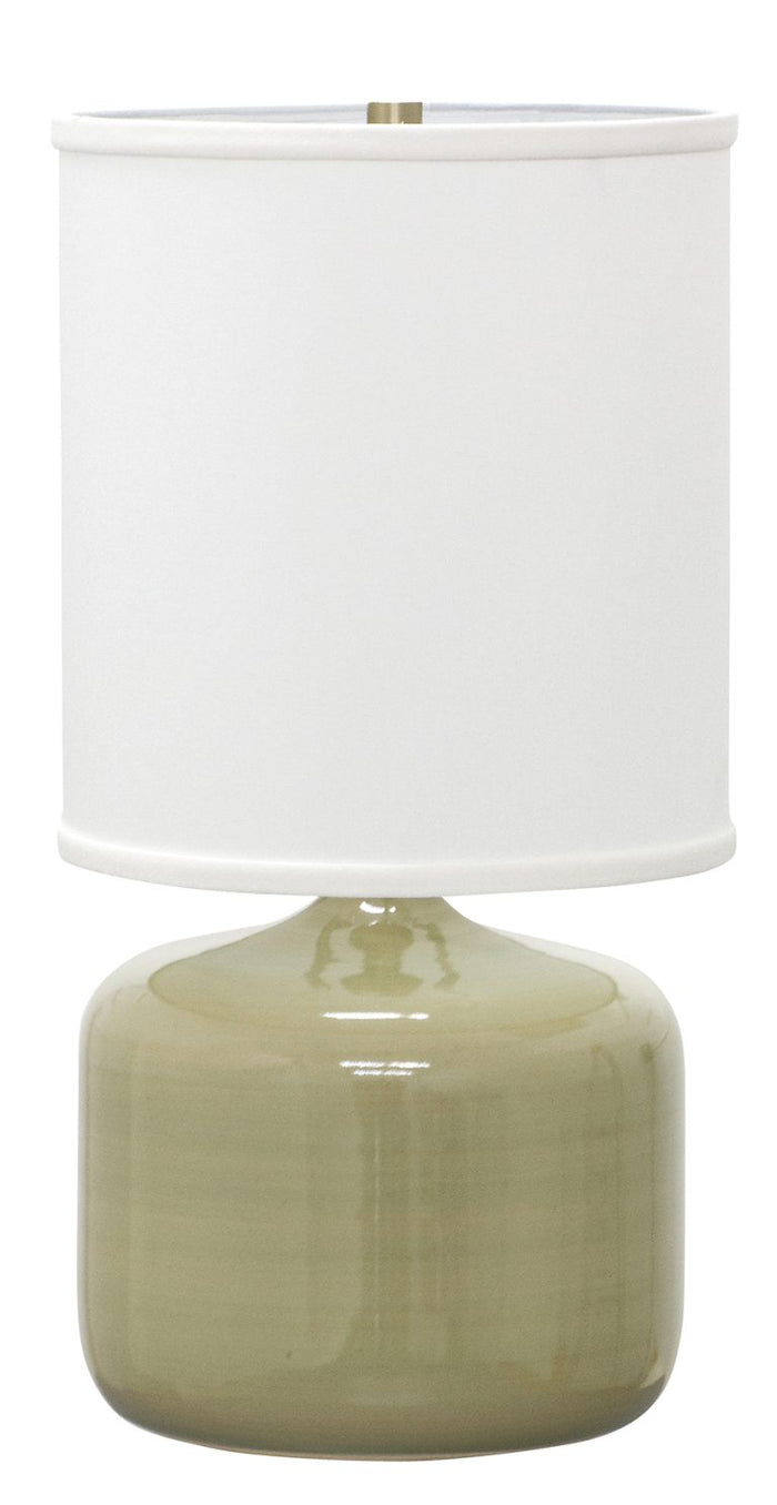 19.5-inch Scatchard Celadon Table Lamp