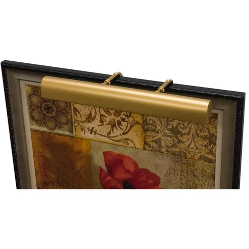 21-inch Classic Traditional Gold in-Line Hi-Lo Switch Plug-In Picture Light