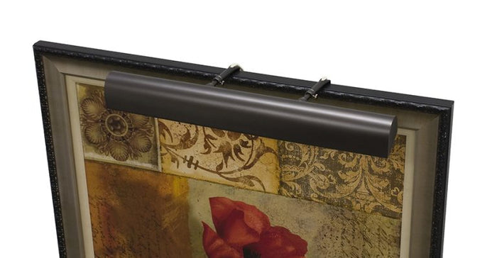 21-inch Classic Traditional Mahogany Bronze Plug-In Picture Light