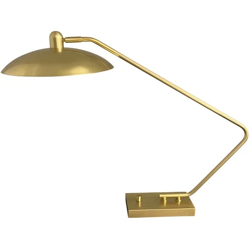 22-inch Ridgeline Satin Nickel Table Lamp