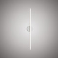 23.5-inch Matte White Dimmable Wall Sconce