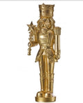 23.5" RESIN GILDED NUTCRACKER