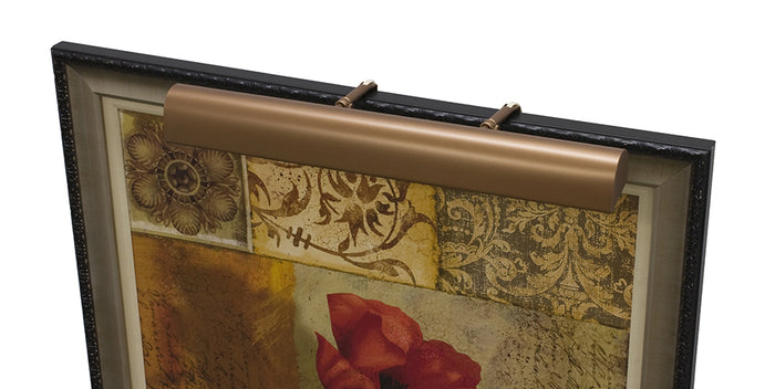 24-inch Classic Traditional Bronze Plug-In Picture Light