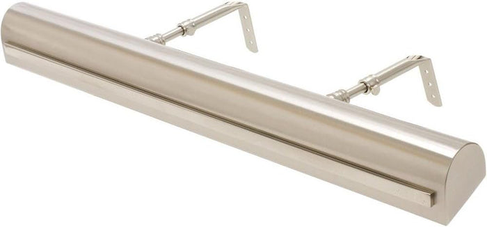 24-inch Classic Traditional Mahogany Bronze Antique Brass Strap Plug-In Picture Light