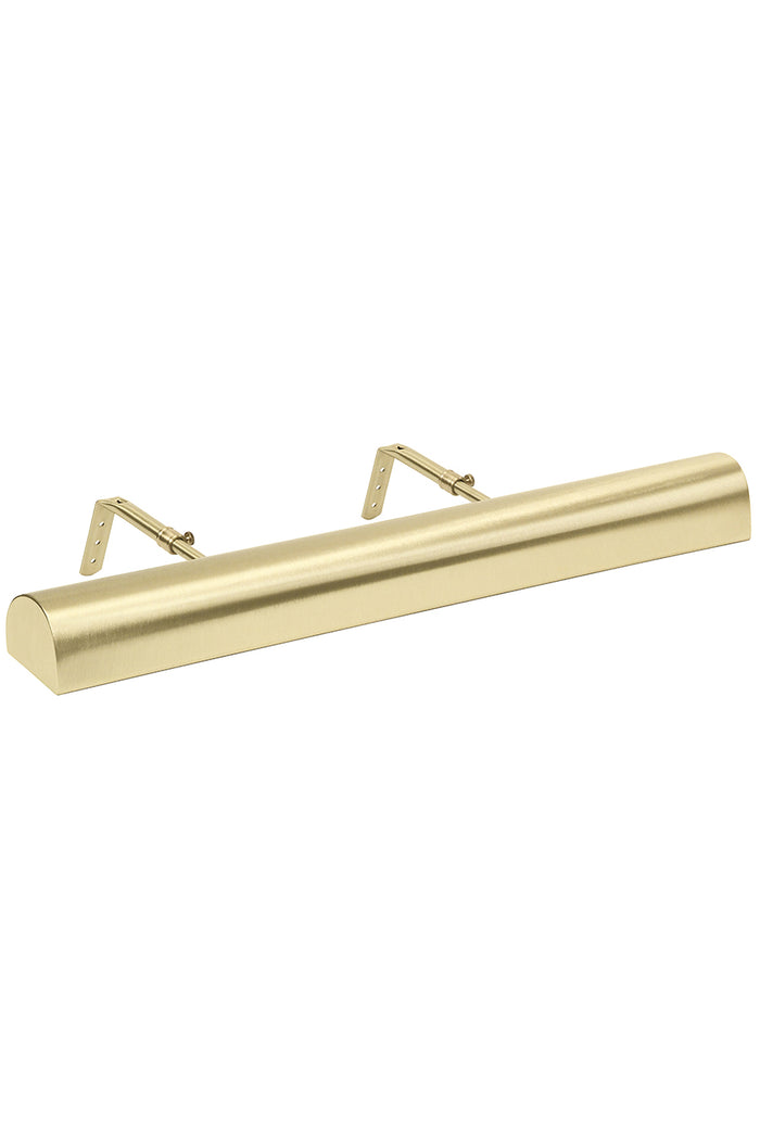 24-inch Classic Traditional Satin Brass Plug-In Picture Light