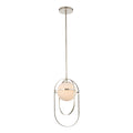 27'' Lennox 1 Light Polished Nickel Pendant