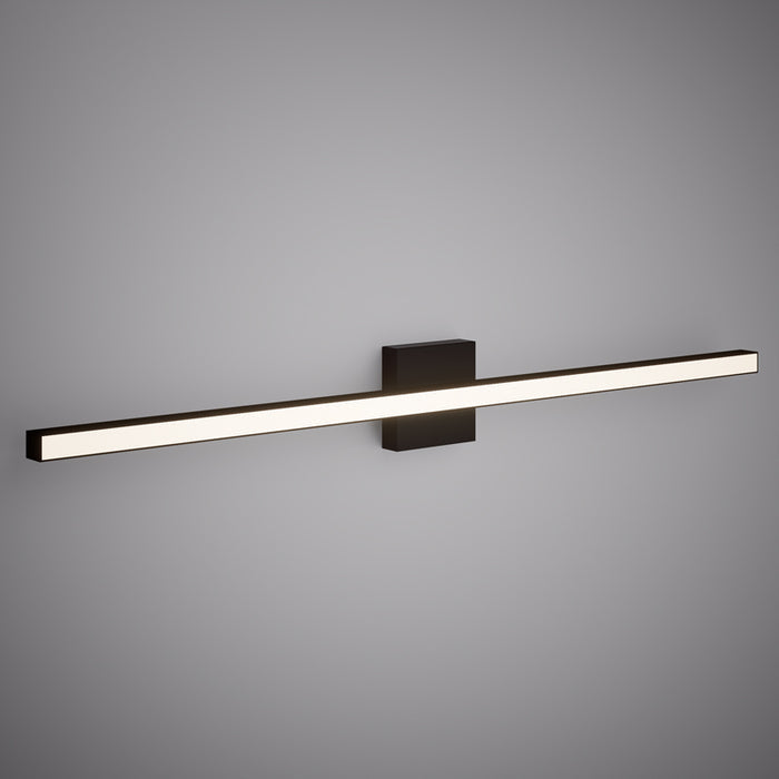 Matte Black 36" LED Linear Vanity Light  3CCT Dimmable