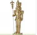 39" RESIN GILDED NUTCRACKER